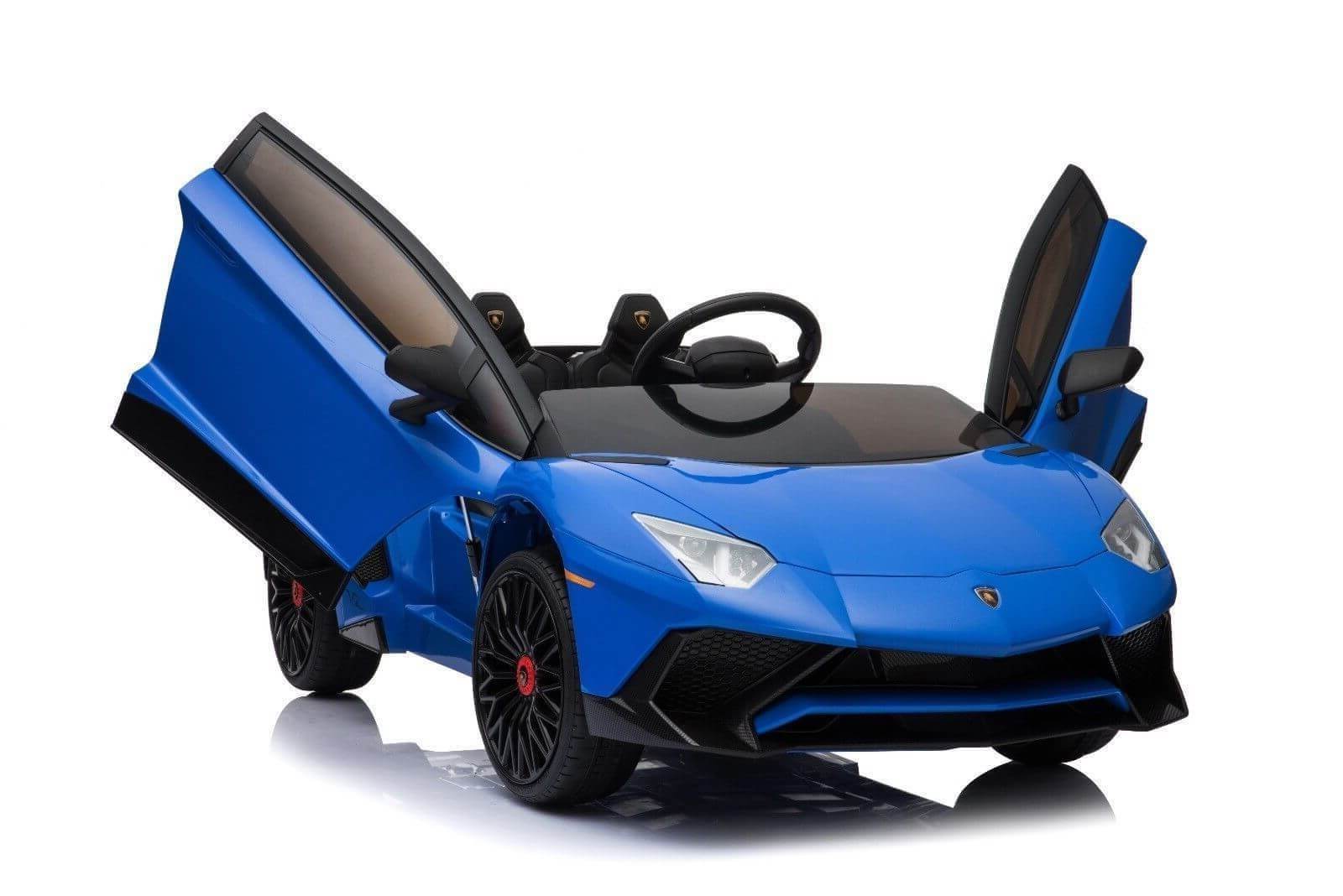 Kids Official Exotic 12V Lamborghini Ride on Car - Blue